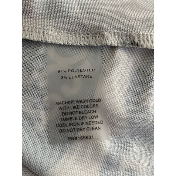 Johnny Was XL Tango Active Pique Polo V Neck Collar Tank - Picture 6 of 6